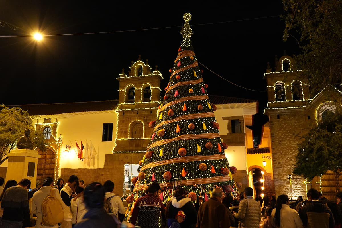 Árbol de Navidad Cusco