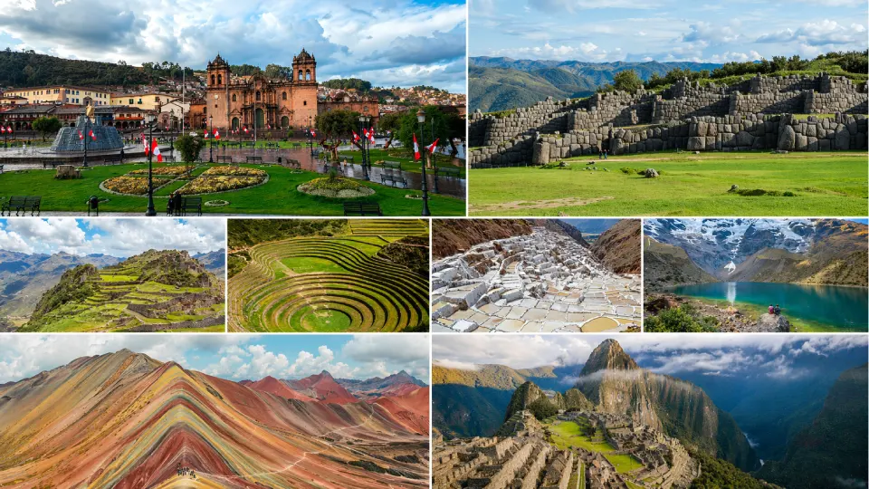 Lugares turísticos en Cusco