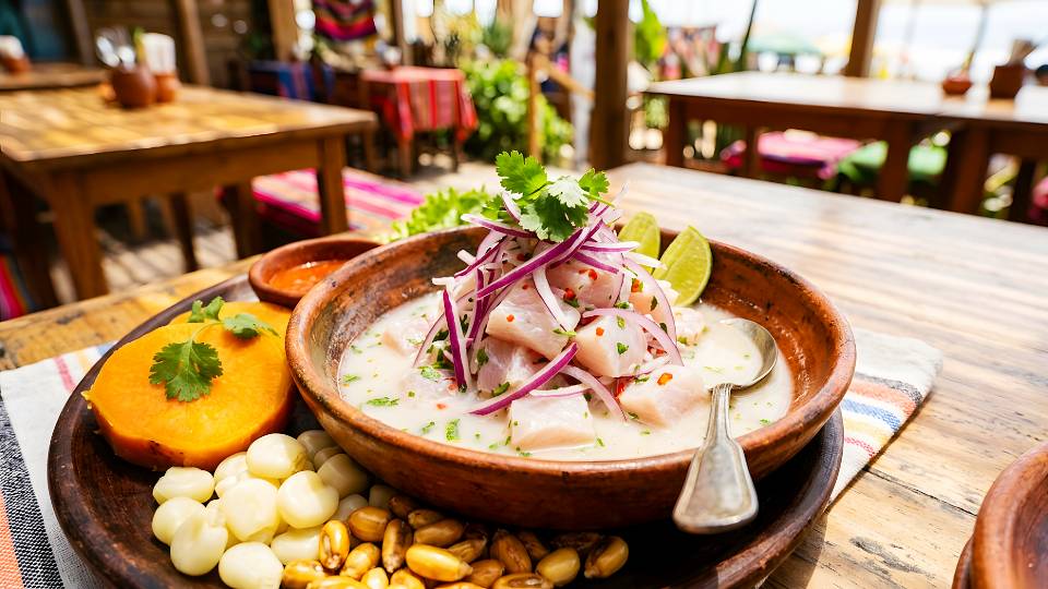 Plato de ceviche peruano | Cocatambo