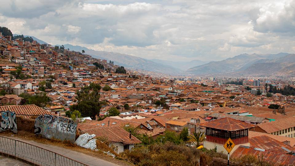 Vista panorámica de Cusco desde el Mirador de San Cristóbal | Cocatambo