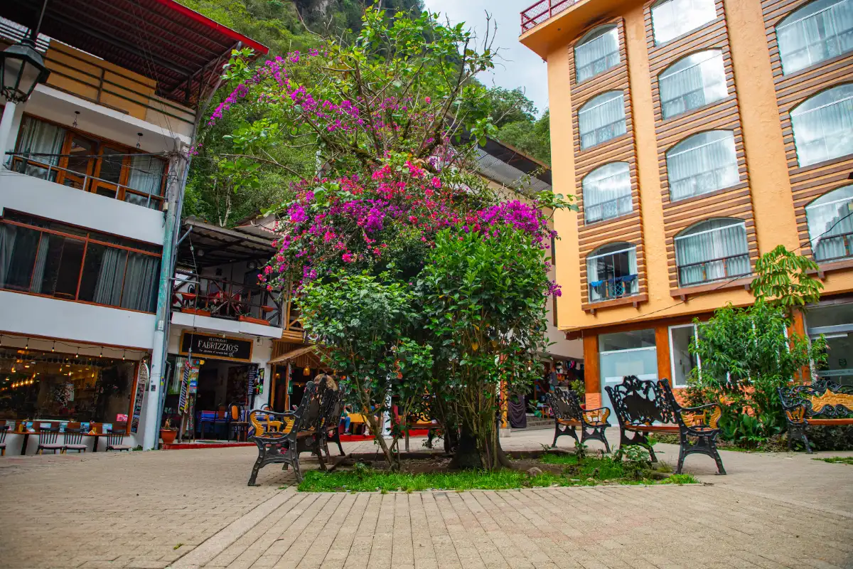 Calles y hoteles de Aguas Calientes en Machu Picchu Pueblo | Cocatambo