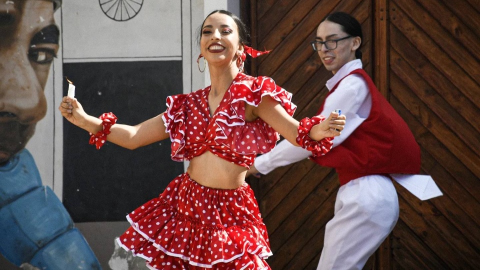 bailarines de alcatraz festejo