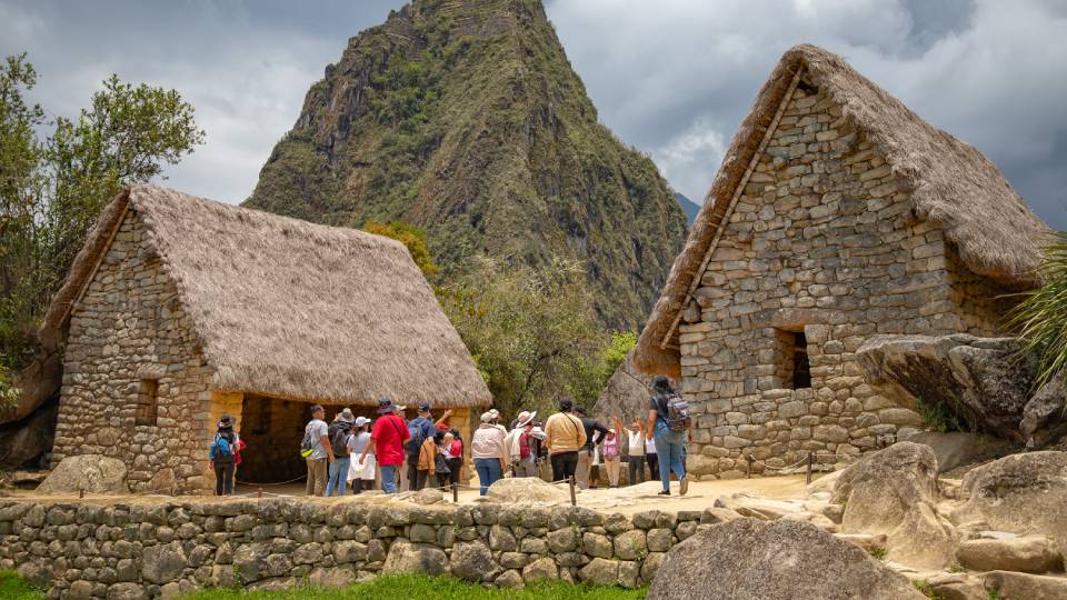 Machu picchu durante la temporada alta