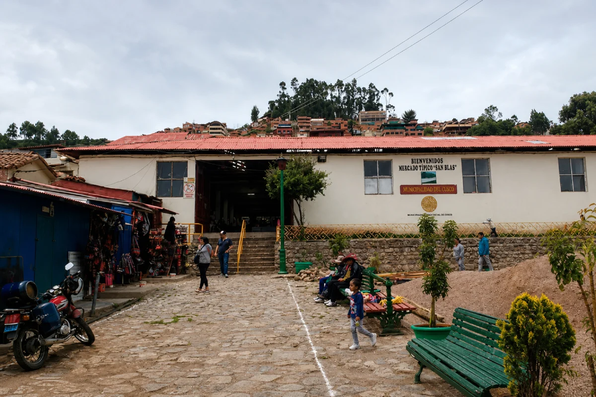  Mercado San Blas en Cusco