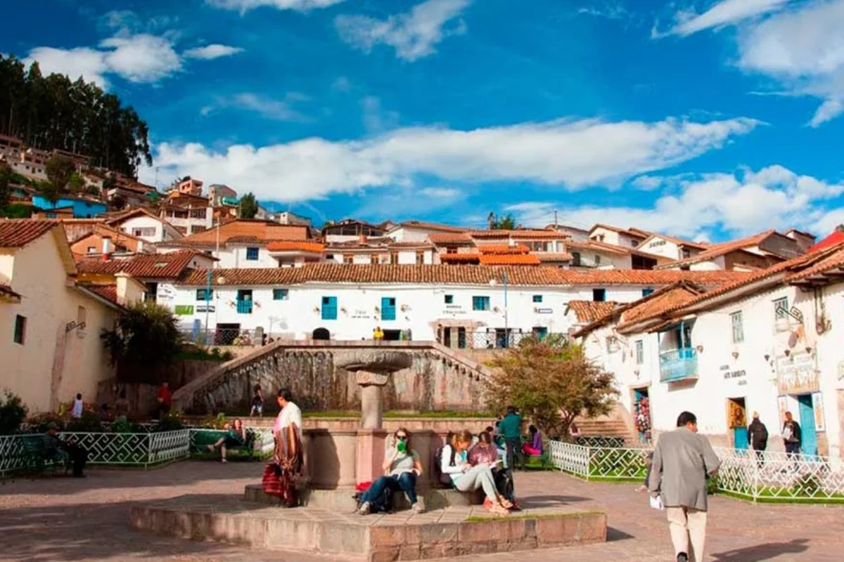 Plazoleta de San Blas en Cusco 
