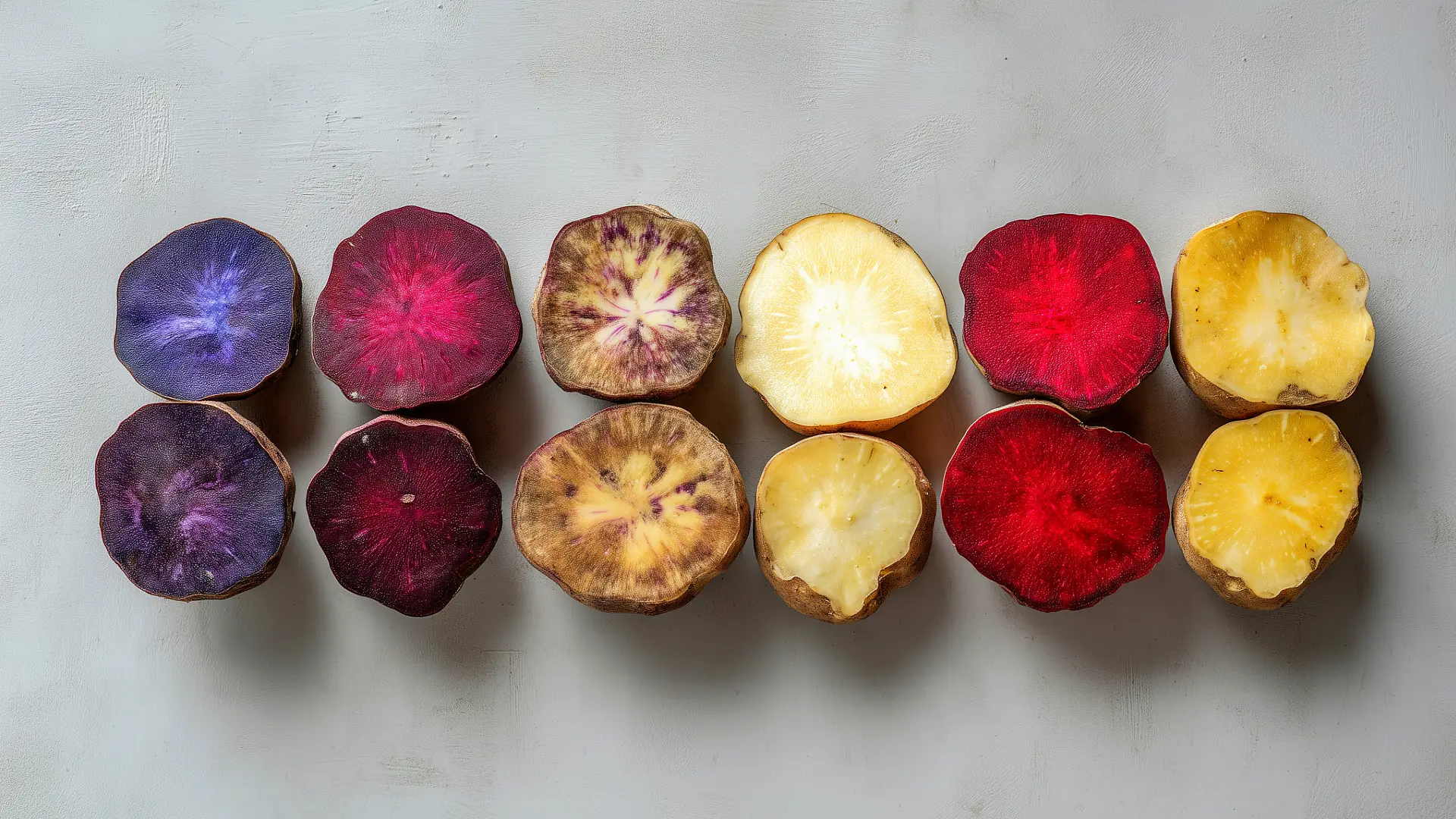 Diversidad de colores en la pulpa de la papa nativa | Cocatambo