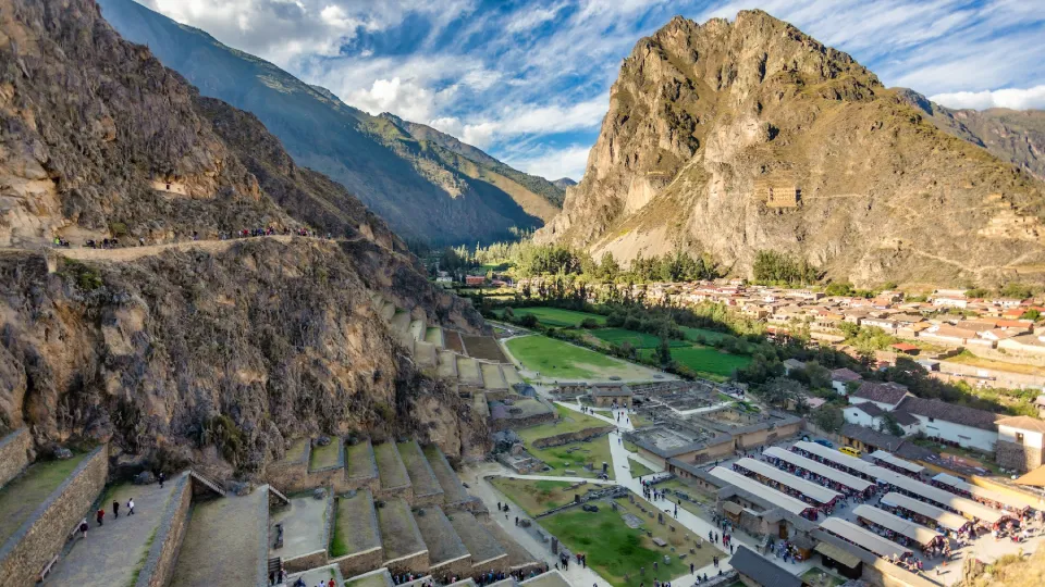 Sitio arqueológico de Ollantaytambo 