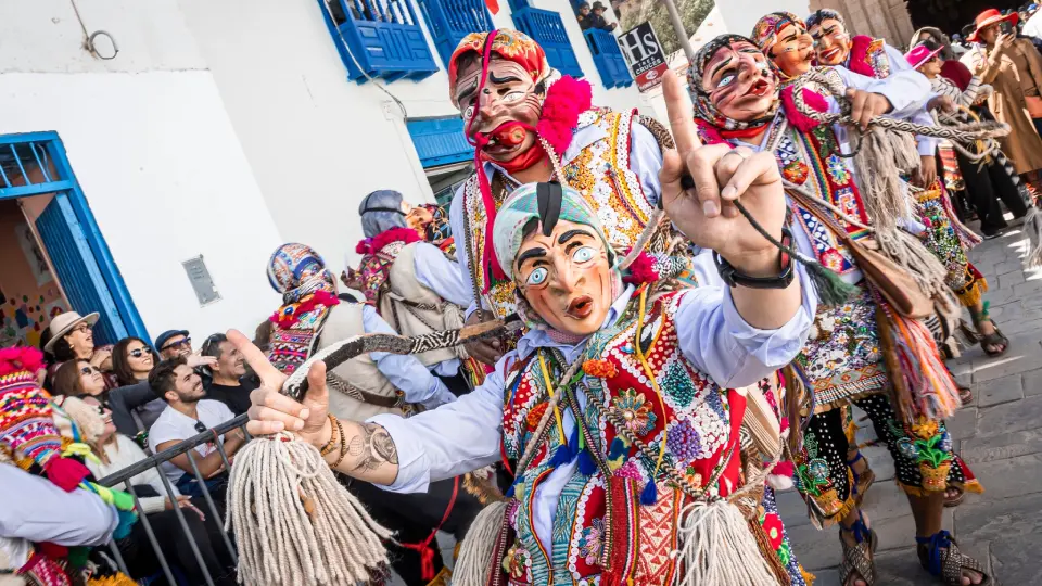 festividad de la virgen del carmen en paucartambo