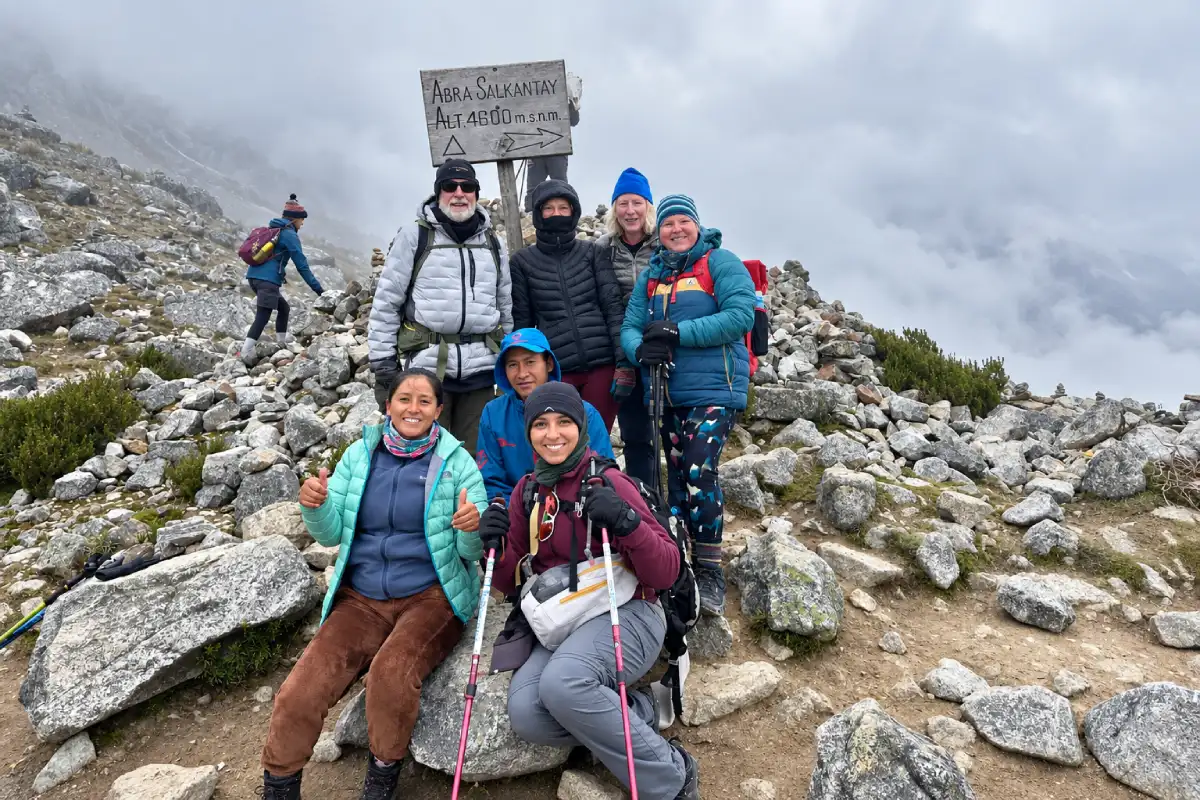 Abra Salkantay con neblina | Cocatambo