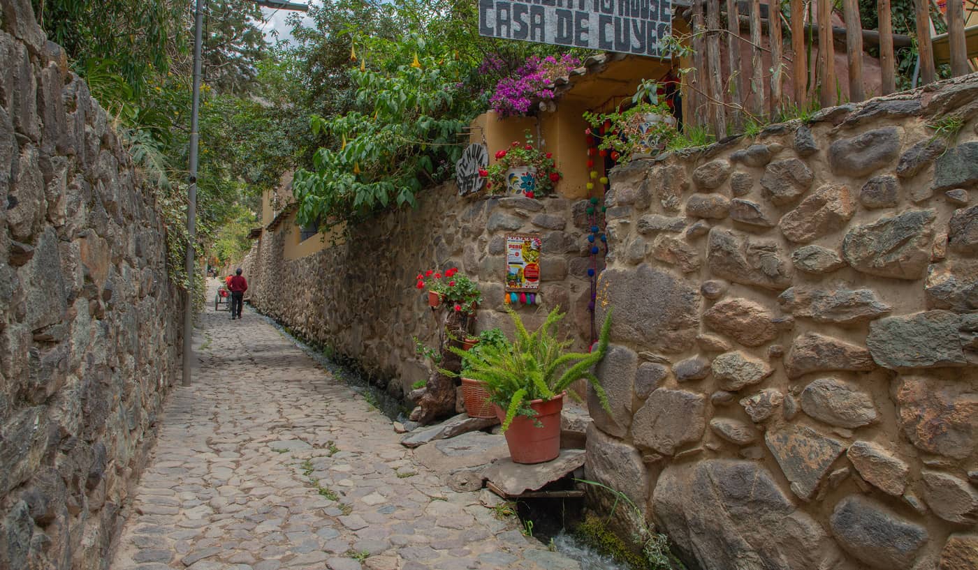 calles de Ollantaytambo