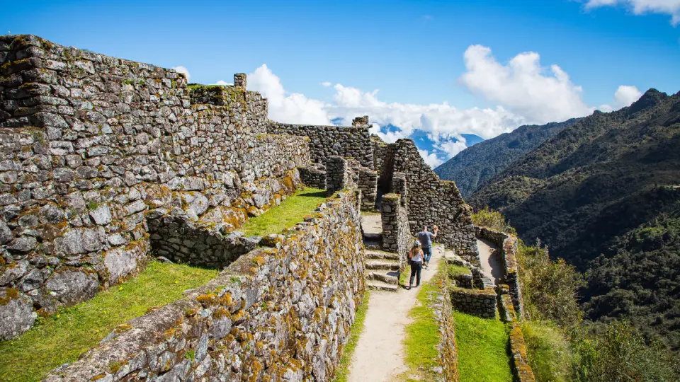 Sayacmarca, una de las paradas del Camino Inca a Machu Picchu