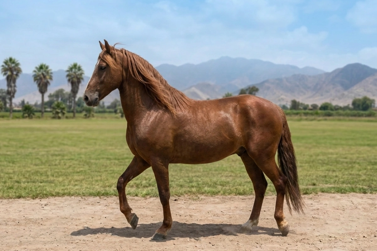 Más allá de su andar, el Caballo Peruano de Paso también destaca por su conformación. En su perfil se aprecian rasgos que ayudan a definir la raza: una cabeza proporcionada, un cuello bien formado, un cuerpo equilibrado, miembros sólidos y cascos fuertes.