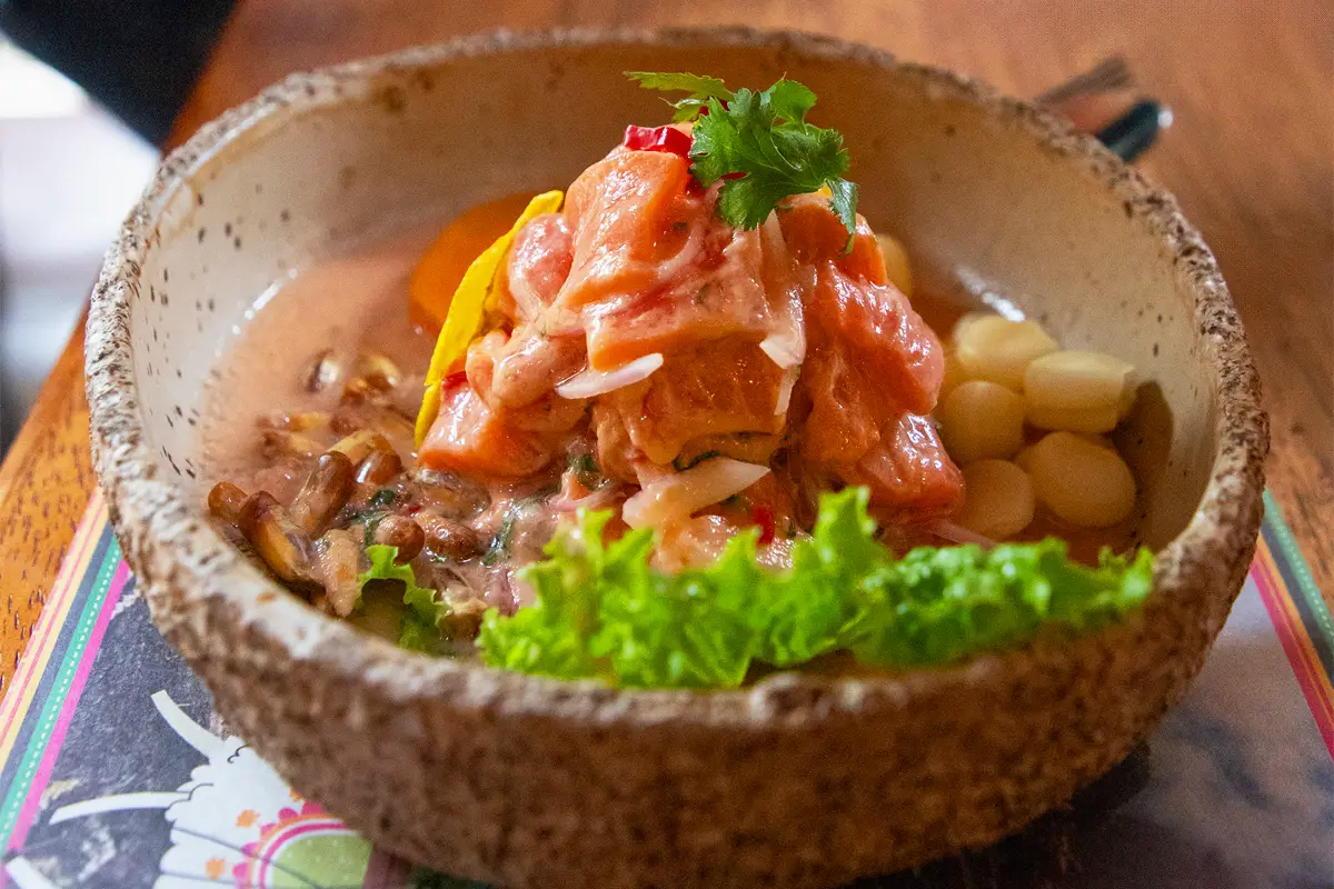 Ceviche de Trucha