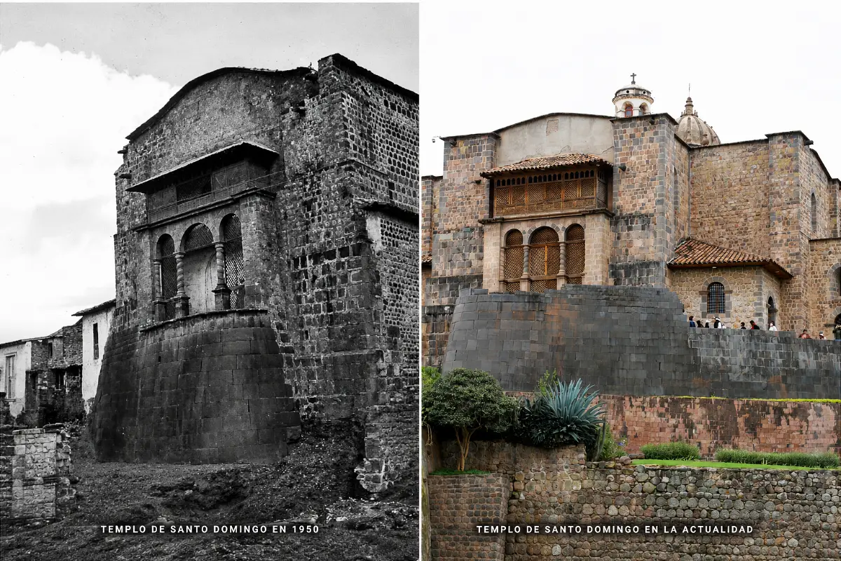 Evolución del Templo de Santo Domingo | Cocatambo