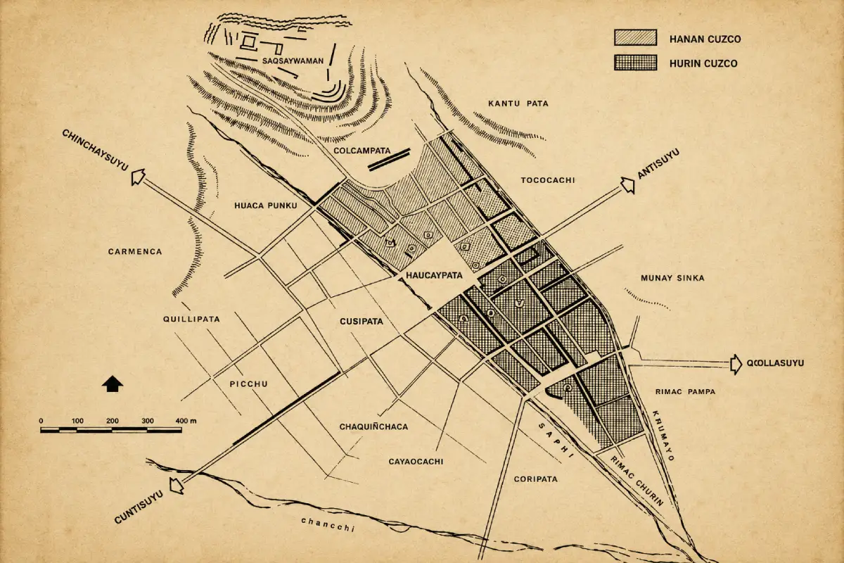 Mapa de la ciudad del Cusco | Cocatambo