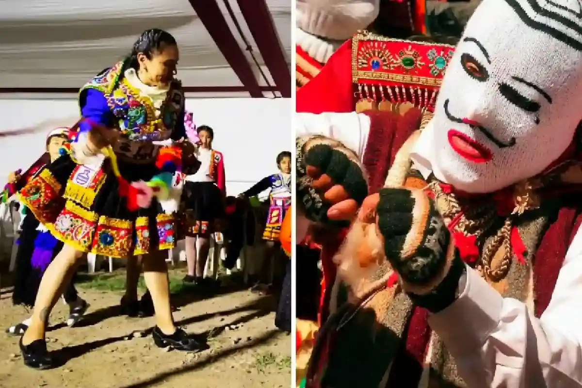 Danzas en la Festividad del Señor de Choquekillka en Ollantaytambo | Cocatambo