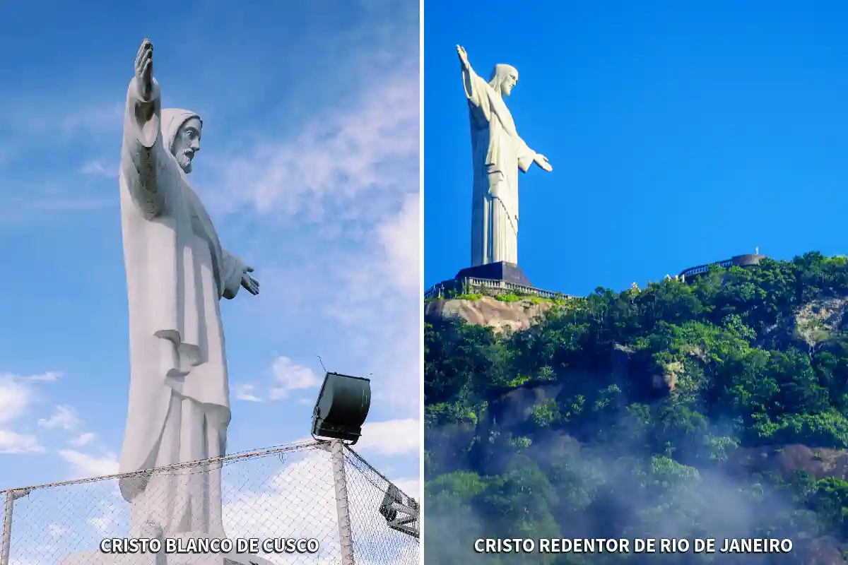 El Cristo Blanco y el Cristo Redentor | Cocatambo
