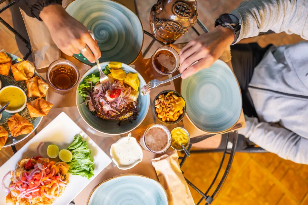 Degustación del ceviche peruano | Cocatambo
