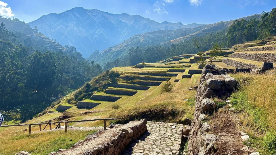 el valle sagrado en temporada seca