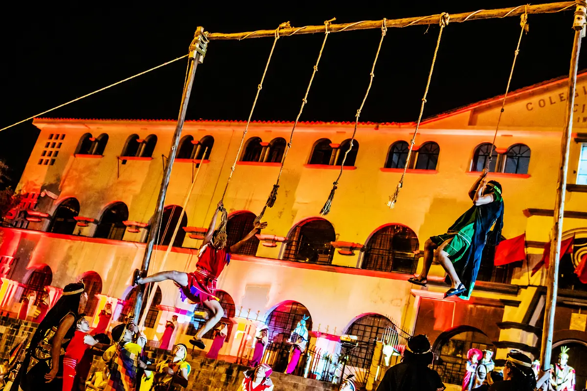 Ritual de fuego andino en el Warachicuy | Cocatambo