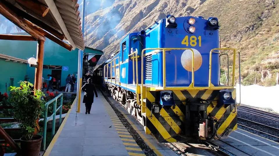 Estación de tren-Ollantaytambo