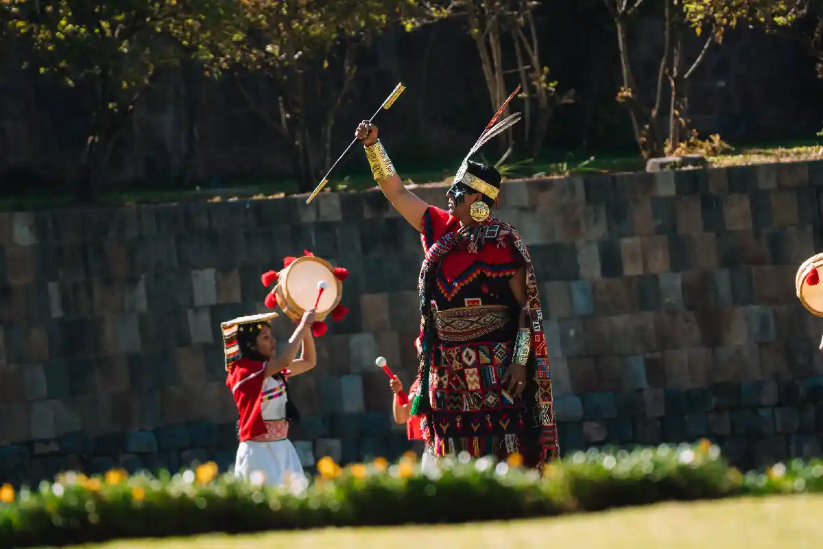 Guerrero en el Inti Raymi | Cocatambo