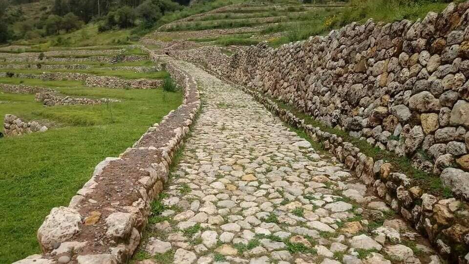 camino inca en Inkilltambo