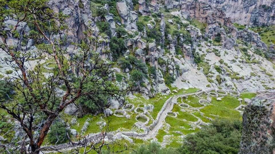 camino inca en María Fortaleza-Taqrachullo