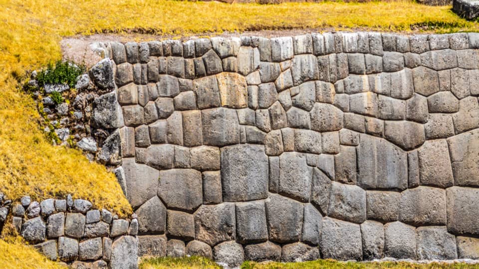 Muro inca en Tambomachay.