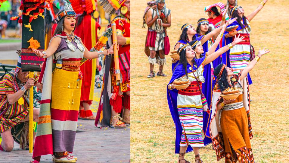 Coya en el Inti Raymi