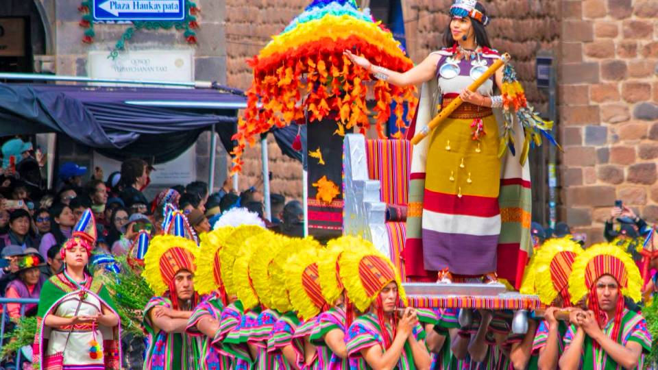Coya Inca en el Inti Raymi