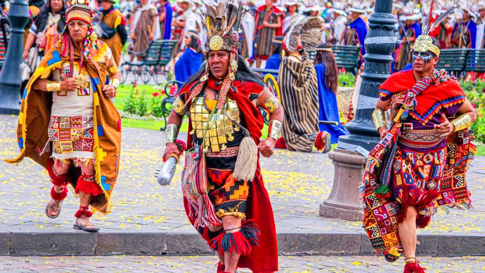 Generales incas en el Inti Raymi