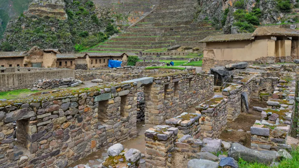 Kanchas en Ollantaytambo