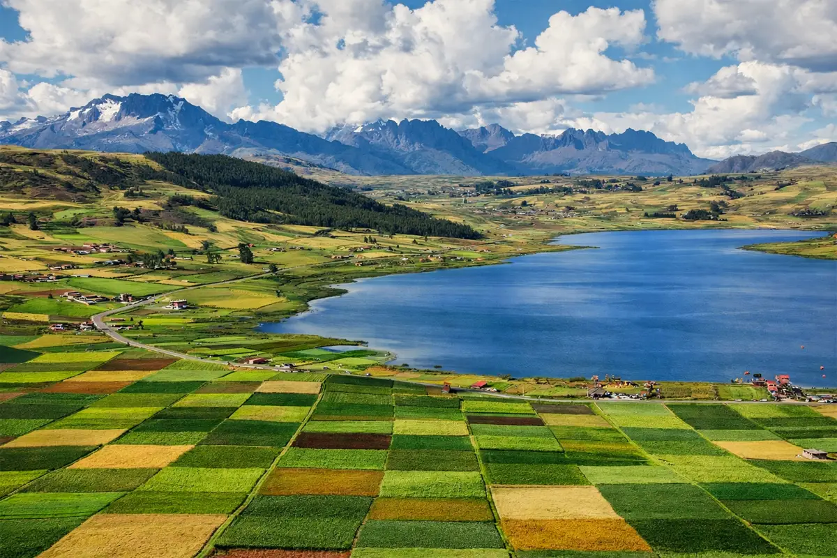 Vista de la laguna de Huaypo