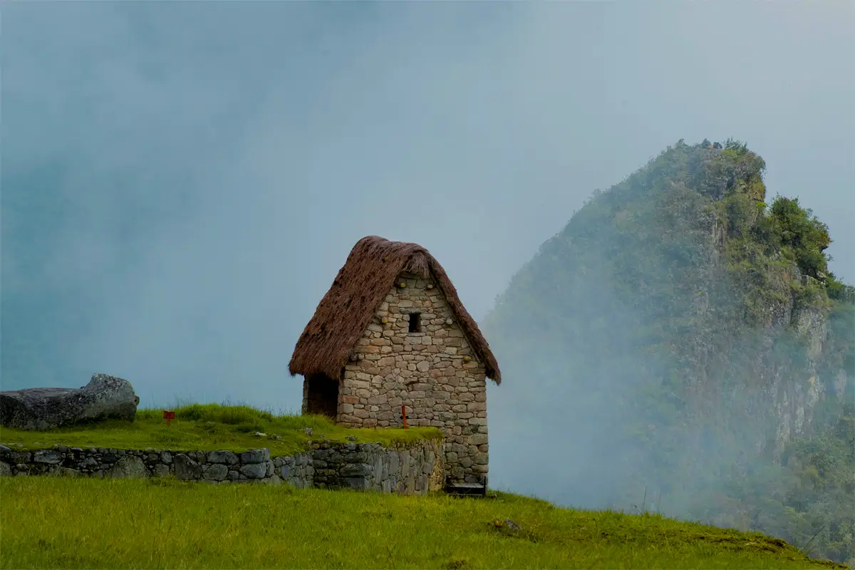 Casa del Guardian en Machu Picchu