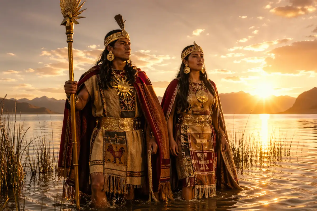 Manco Cápac y Mama Ocllo