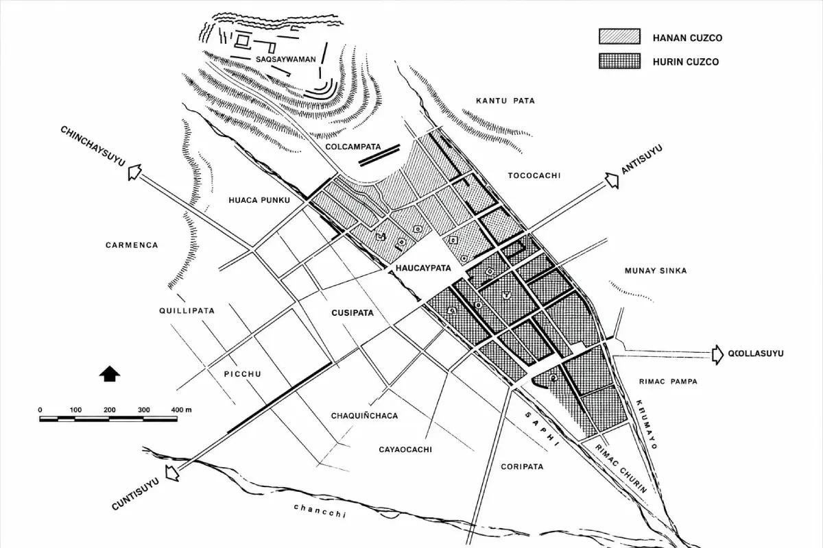 Mapa de la ciudad del Cusco | Cocatambo