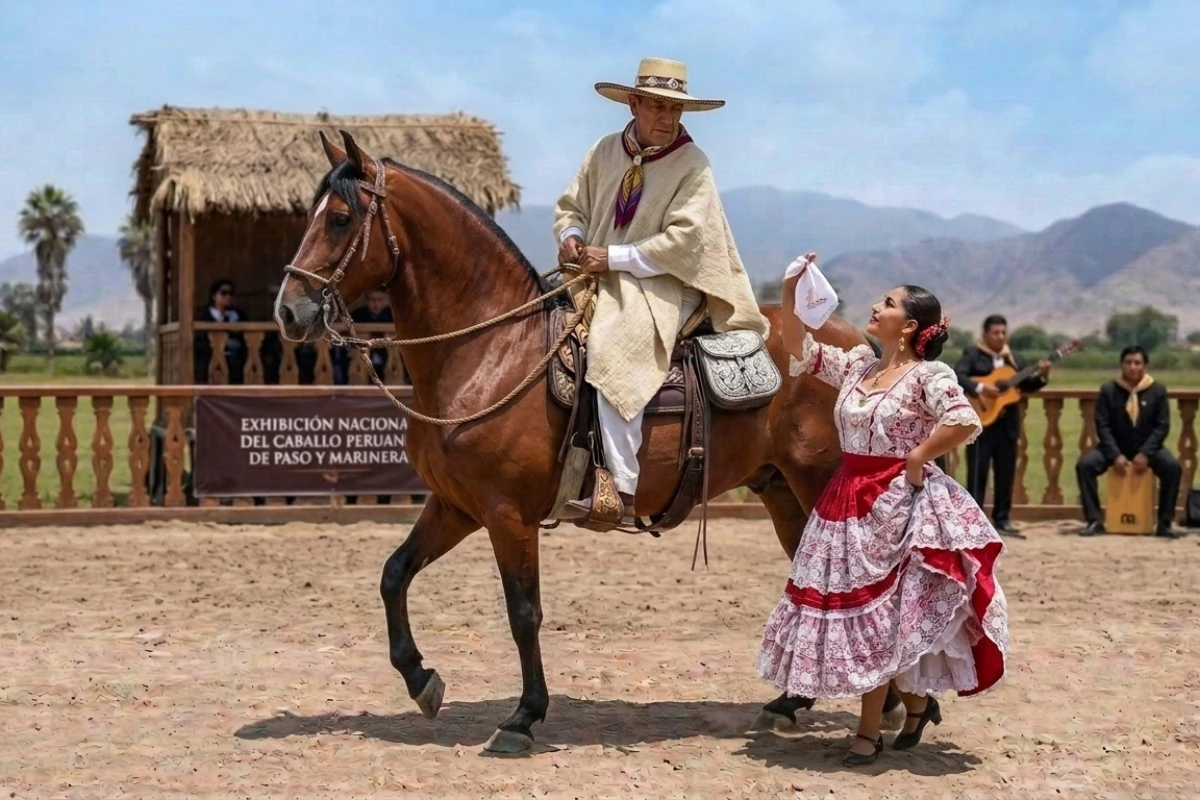 El Caballo Peruano de Paso no pertenece solo al mundo de la crianza. También forma parte de la escena cultural del Perú, donde el chalán, la marinera y la exhibición ecuestre se unen para expresar elegancia, historia y orgullo nacional.