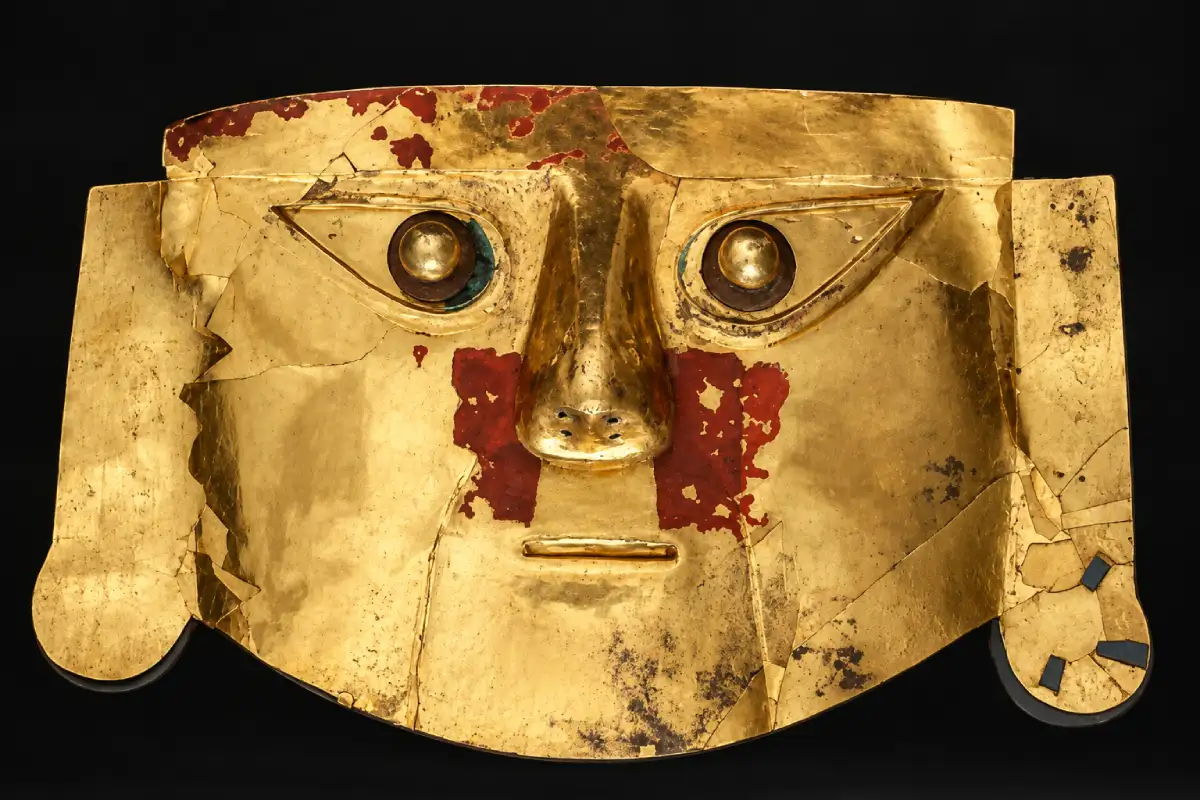 Máscara funeraria del MNAAHP | Cocatambo