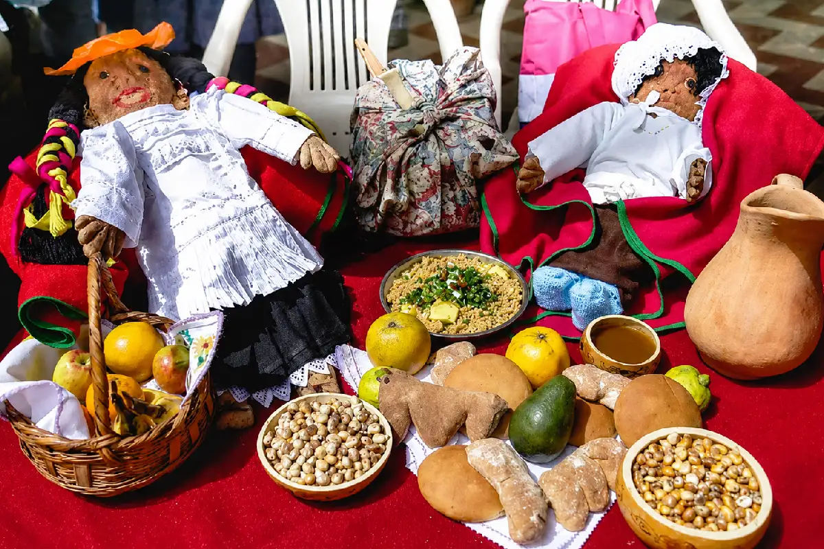 Mesa de Todos los Santos en Cajamarca | Cocatambo