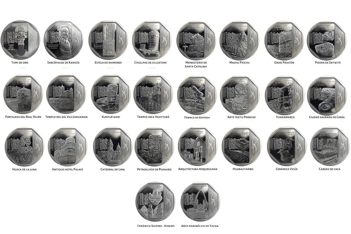 monedas conmemorativas del Perú