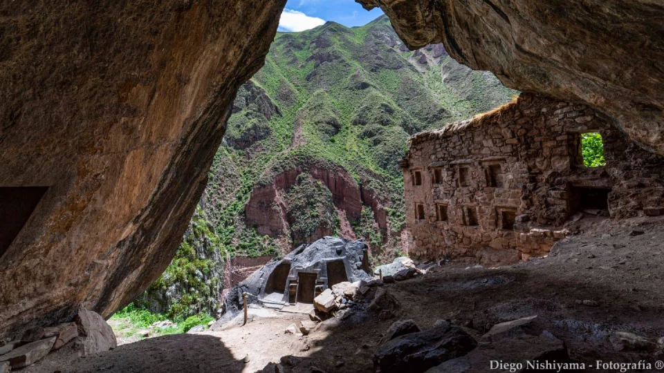 Vista panorámica de Ñaupa iglesia