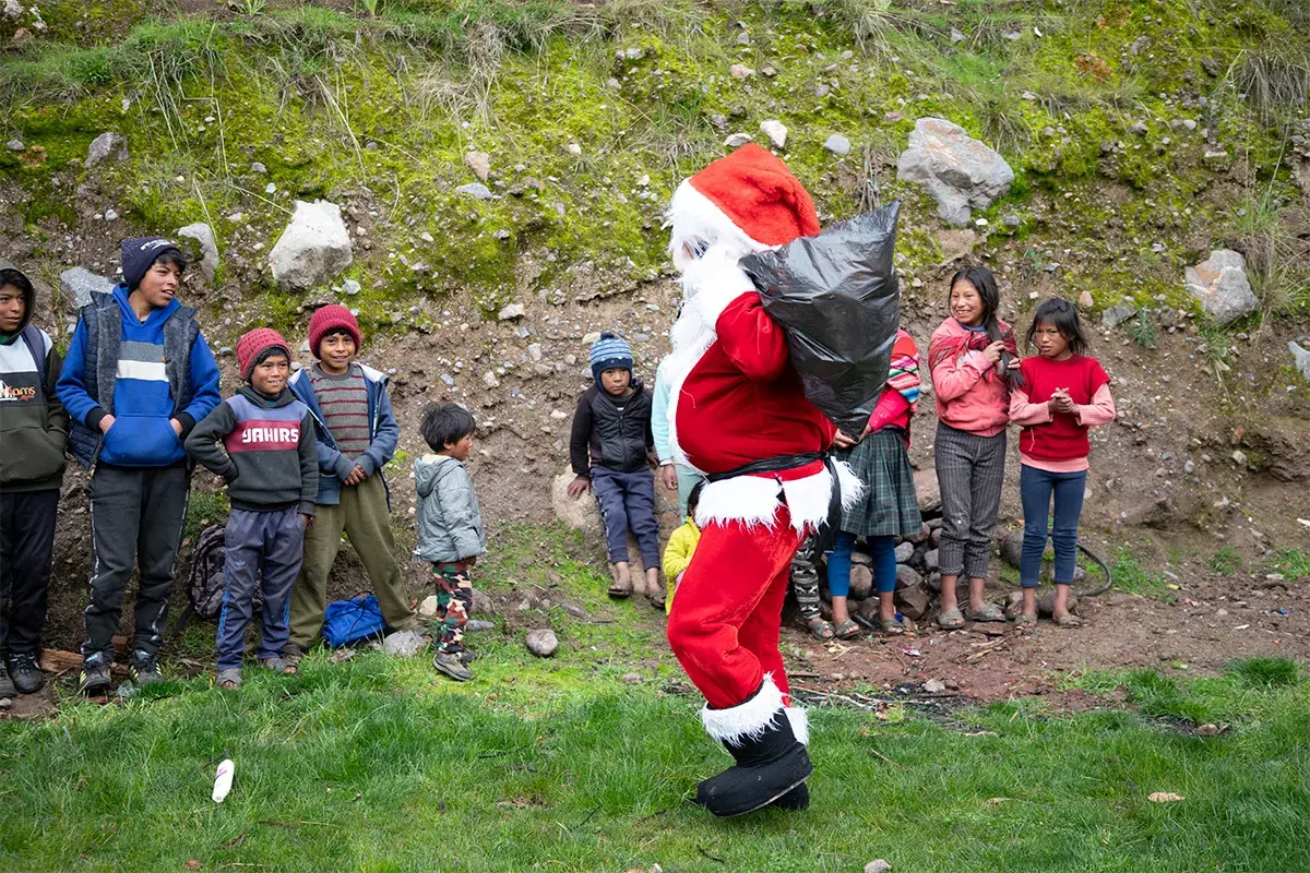Regalos de navidad en comunidades