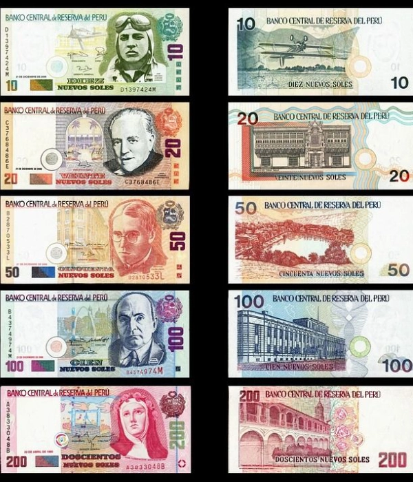 billetes en nuevos soles