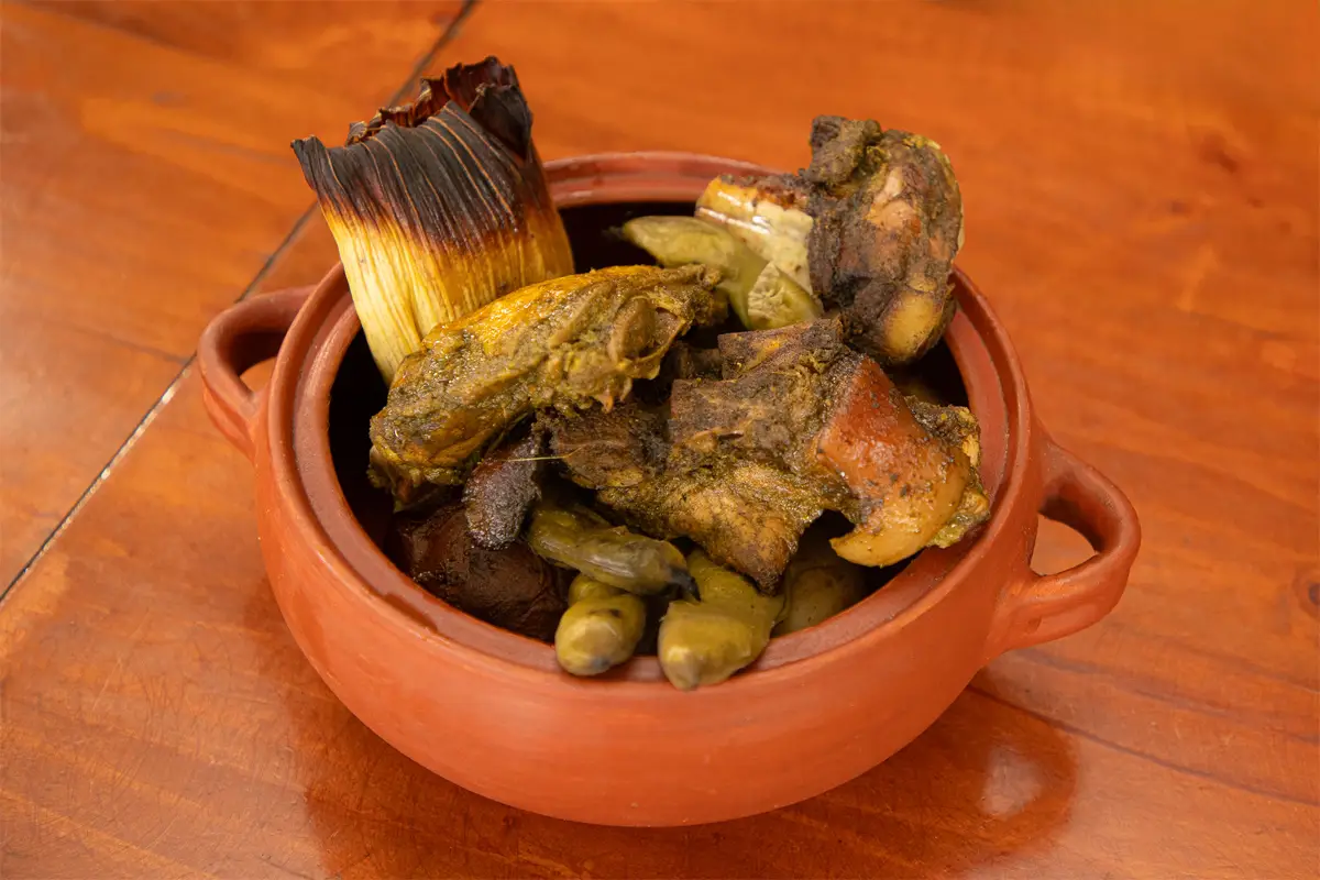 Presentacion de la Pachamanca