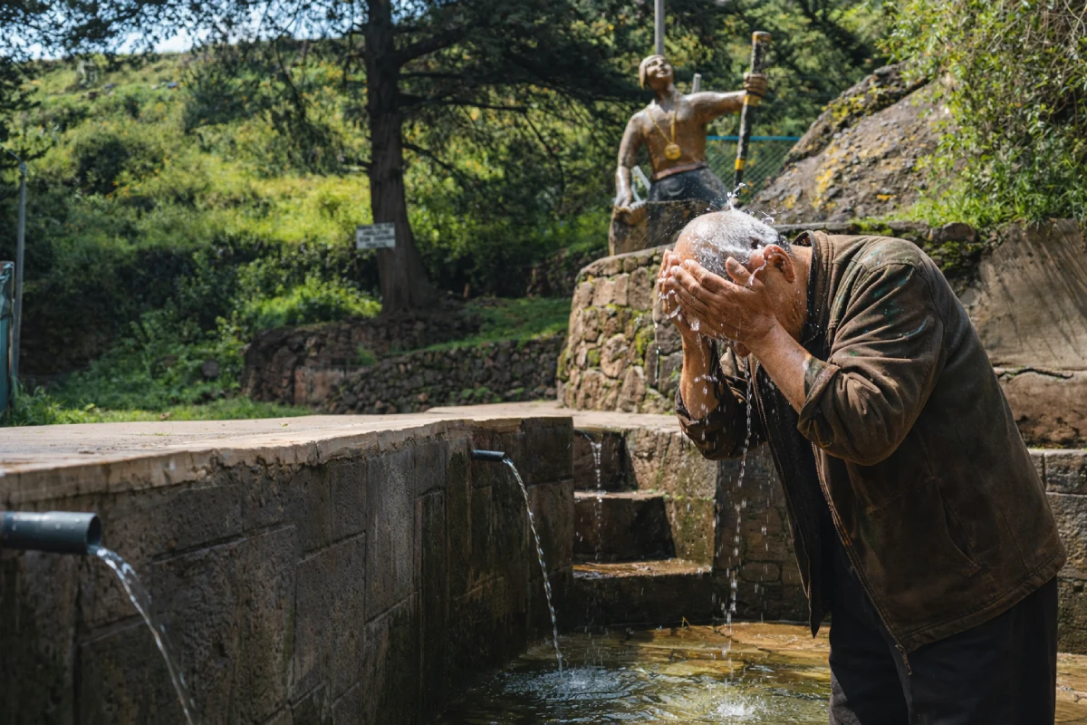  Pozas de agua del Señor de Huanca