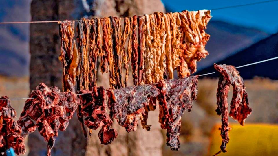 Carqui - carne deshidratada