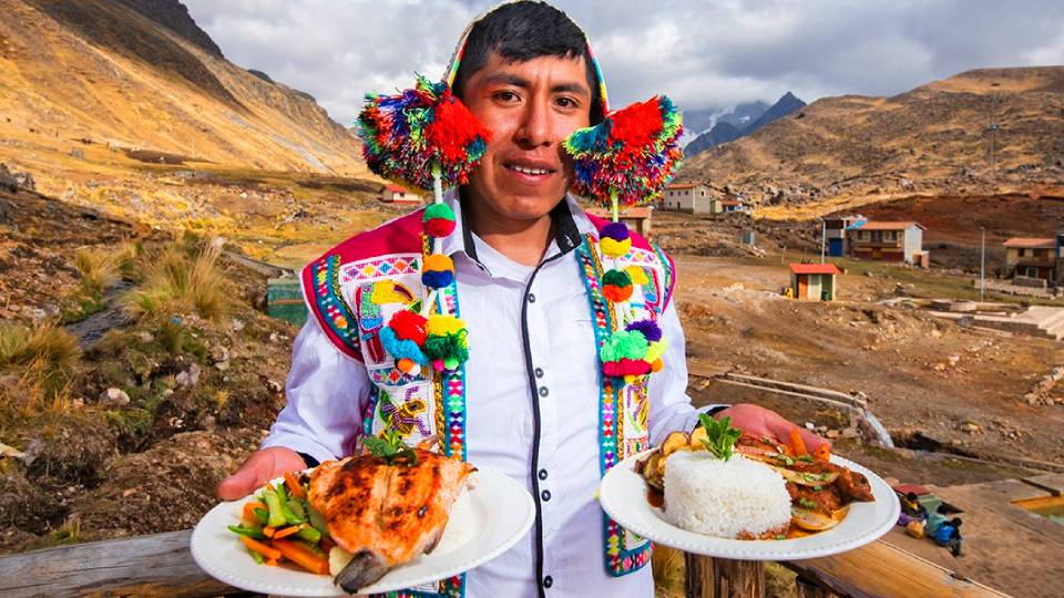 Platos típico de la sierra peruana