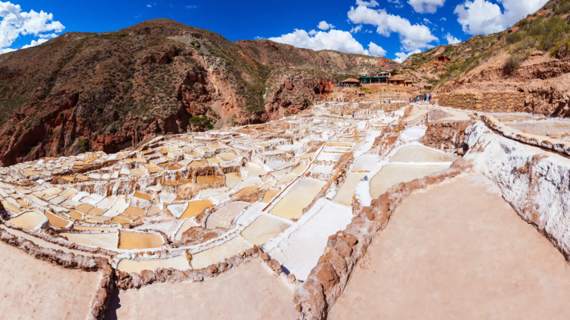 Pozos de sal de la época Inca