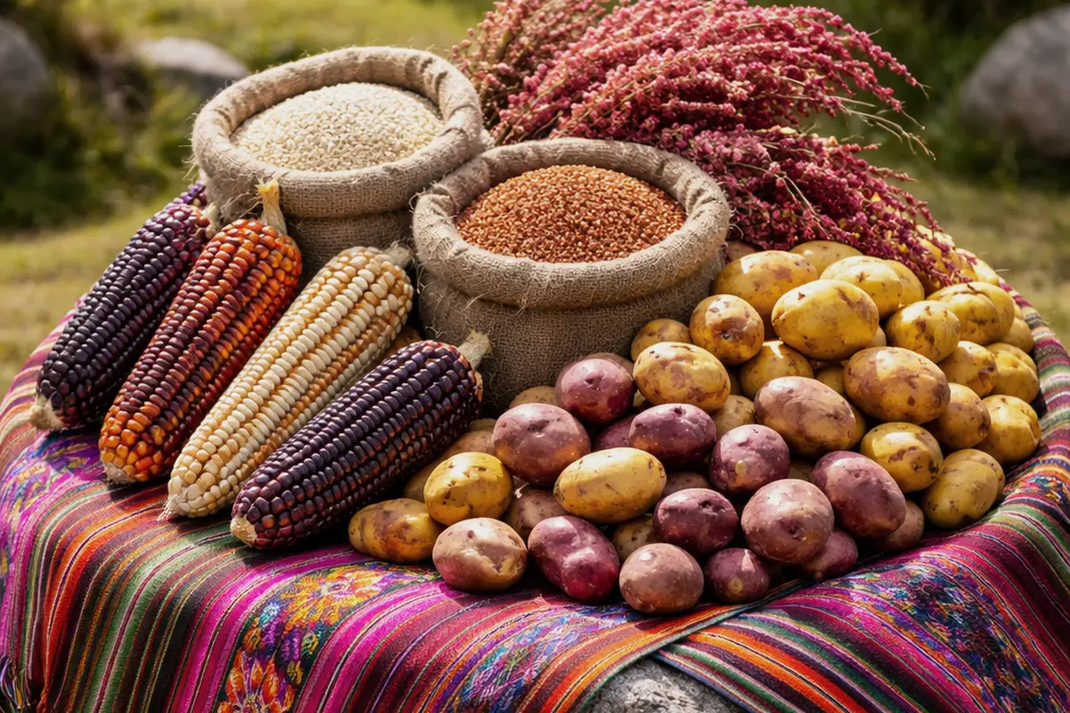 Principal alimentacion en epoca Inca